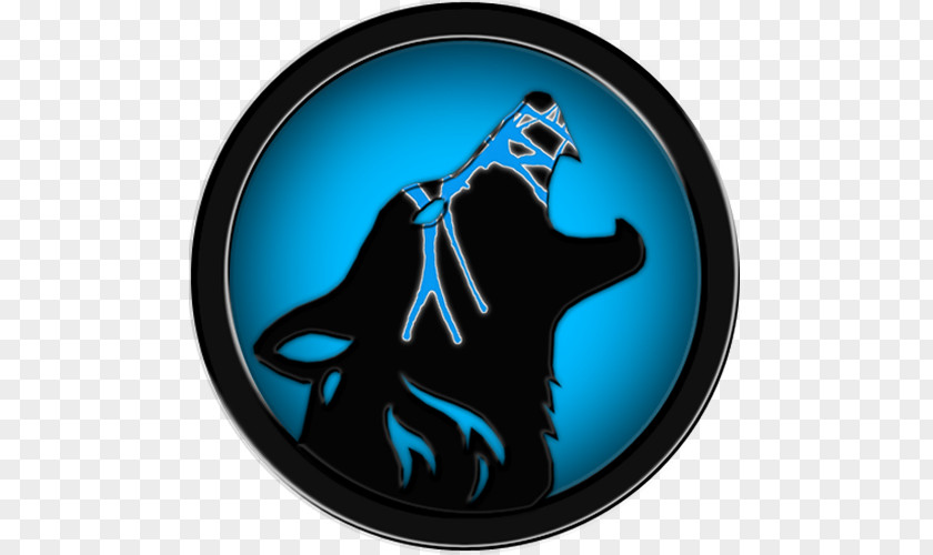 BLUE WOLF Gray Wolf Logo PNG