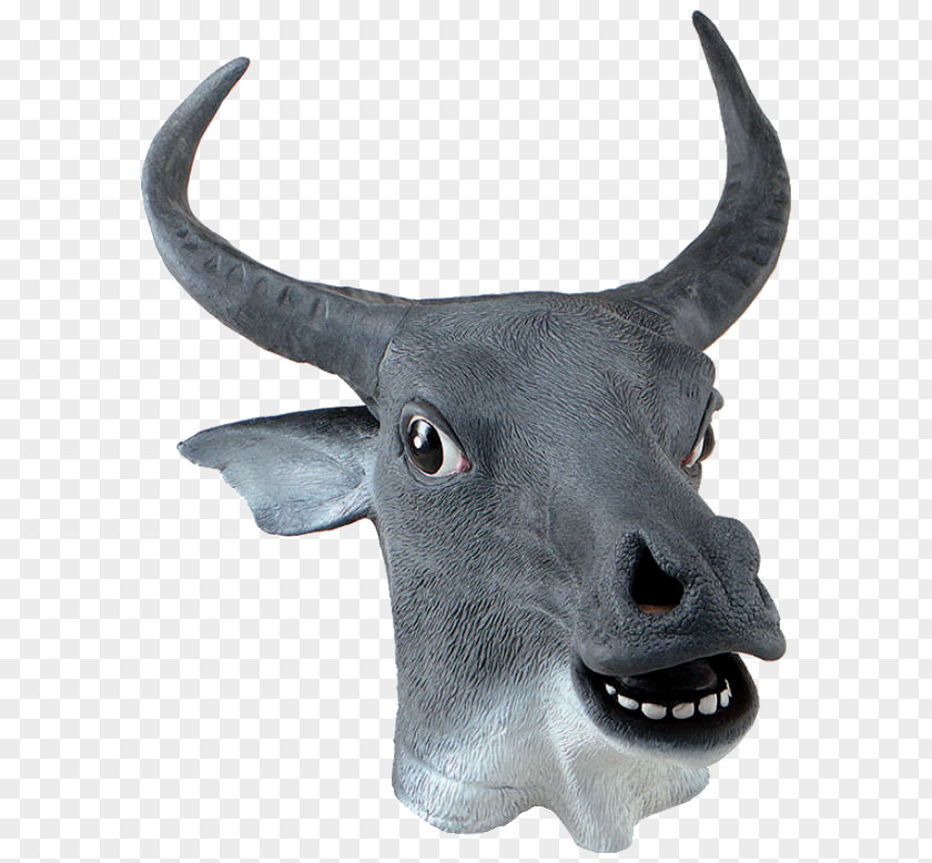 Mask Cattle Disguise Costume Cow PNG
