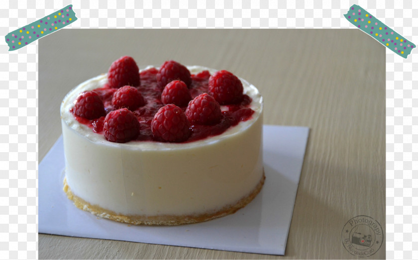 Strawberry Panna Cotta Bavarian Cream Cheesecake Mousse Torte PNG