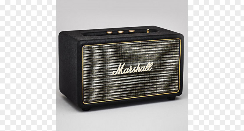 Headphones Wireless Speaker Marshall Acton Loudspeaker Bluetooth PNG