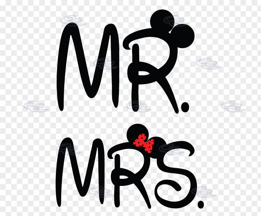 Mr Mickey Mouse Epic Minnie T-shirt Mrs. PNG