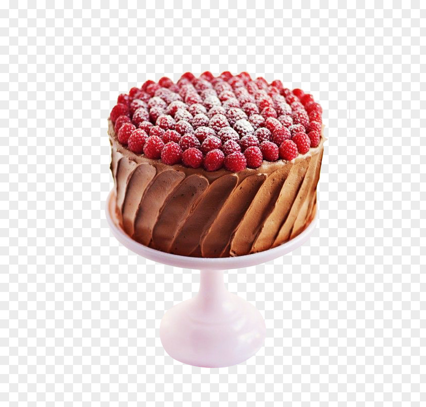Mulberry Chocolate Cake Red Velvet Icing Stuffing Butter Torte PNG
