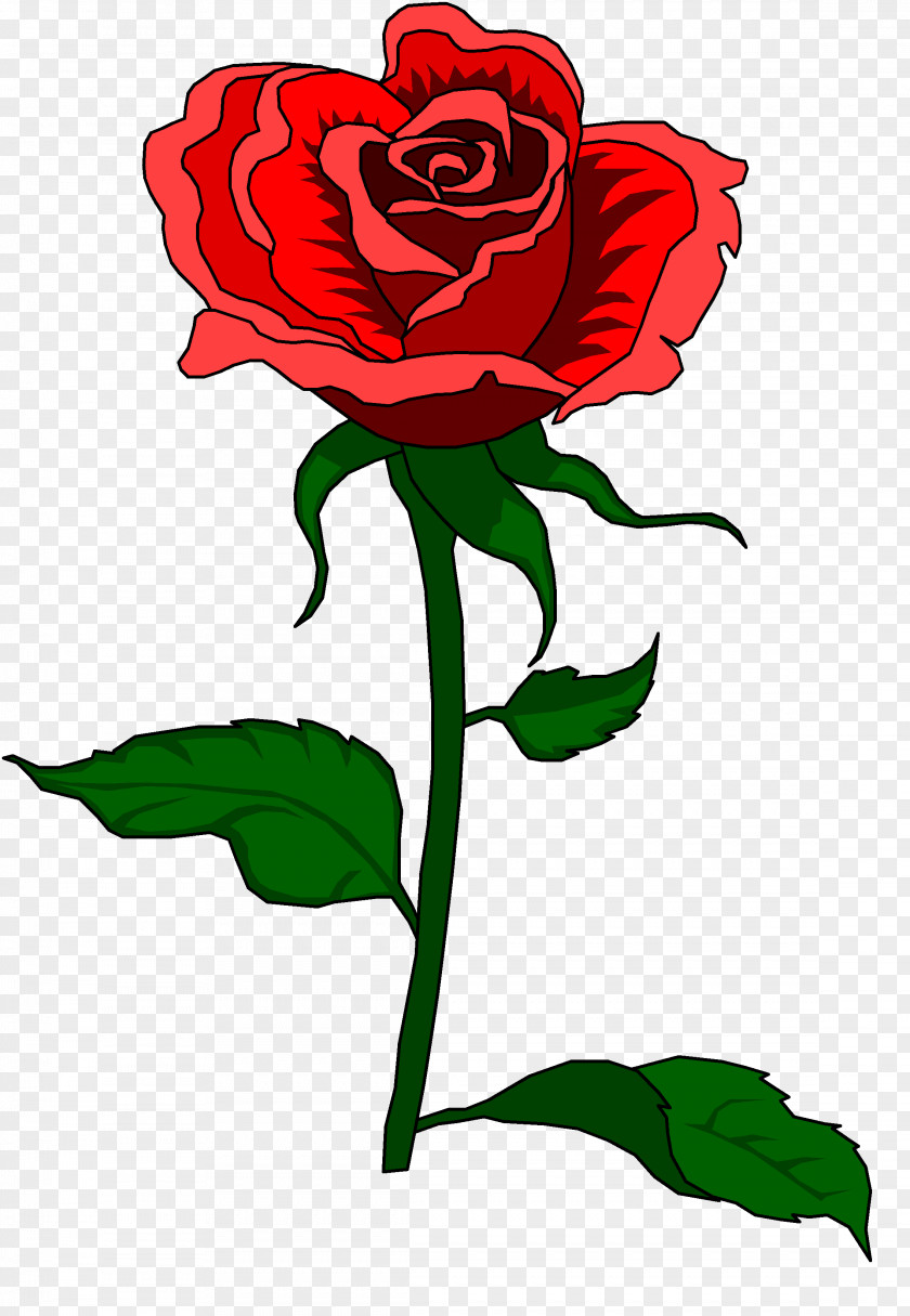 Rose Outline Mother's Day Drawing Clip Art PNG