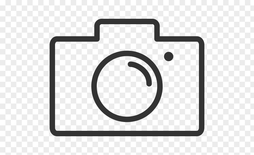 Smile Line Art Camera Symbol PNG