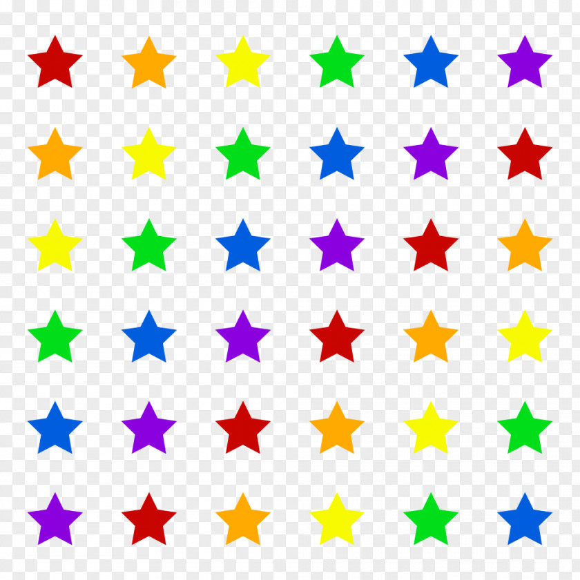 Star Fish Color PNG