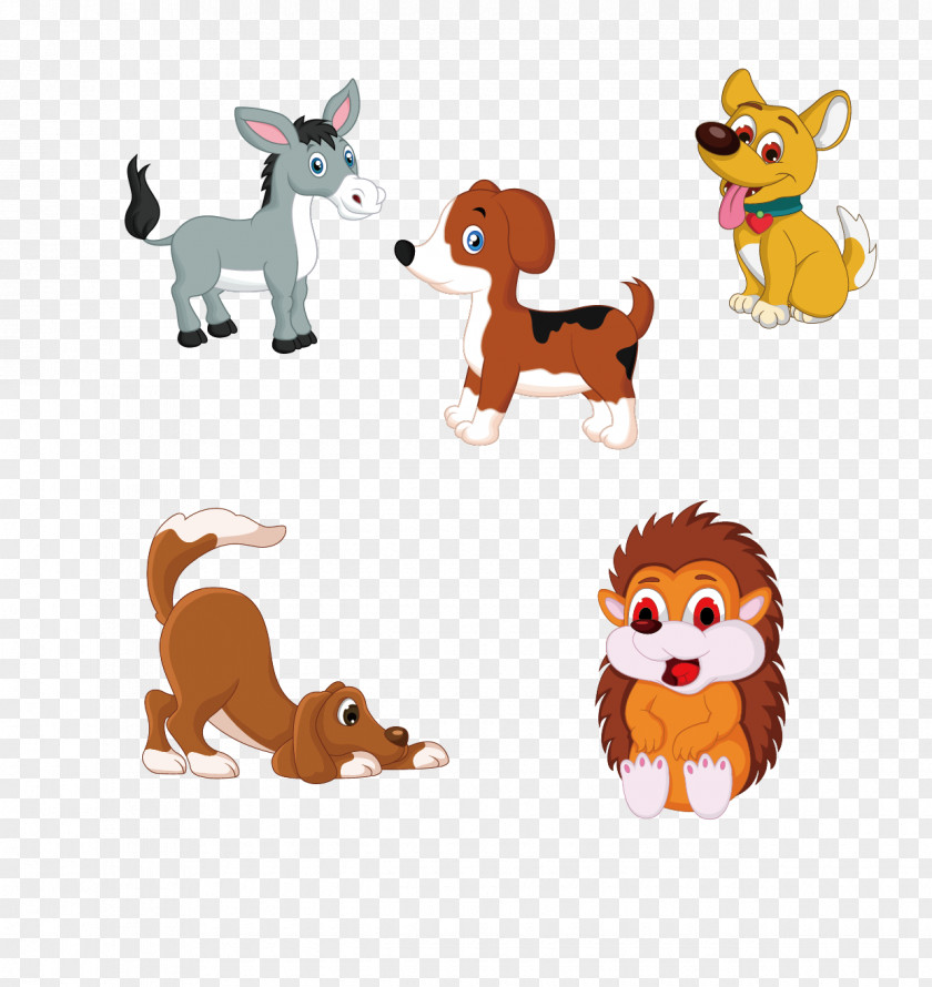 Donkey Dog ​​vector Material Euclidean Vector Icon PNG