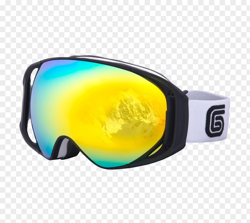 Glasses Goggles Anti-fog Gafas De Esquí Lens PNG