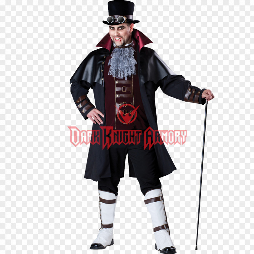 Man Halloween Costume Steampunk Fashion Clothing PNG