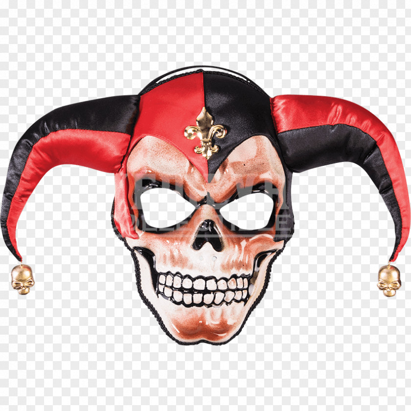 Mask Latex Jester Costume Clown PNG