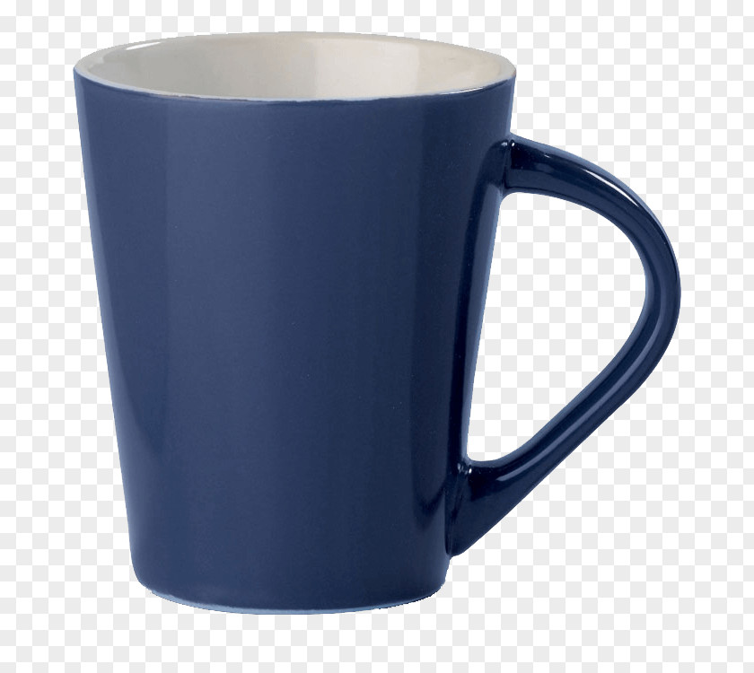 Mug Coffee Cup Tableware Blue PNG
