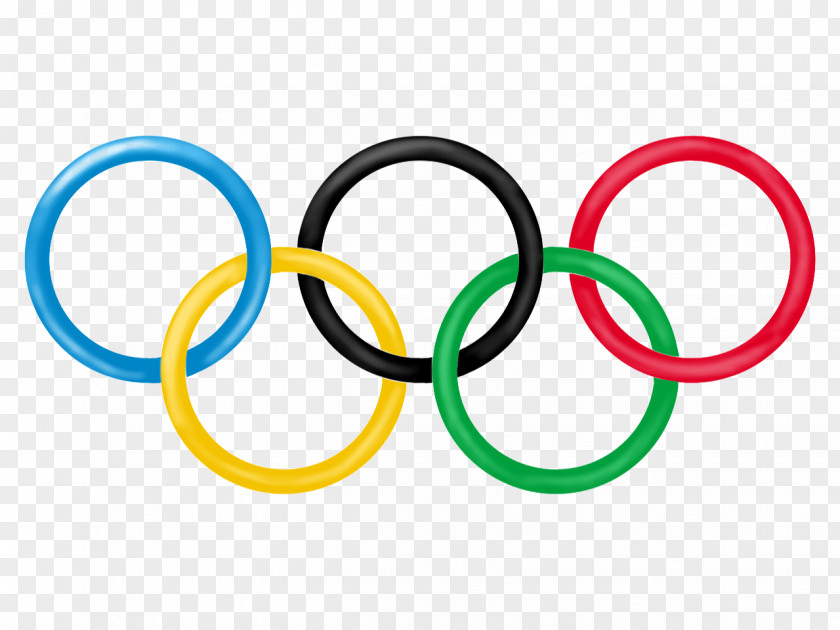 Olympic Rings Games Ring Symbols PNG