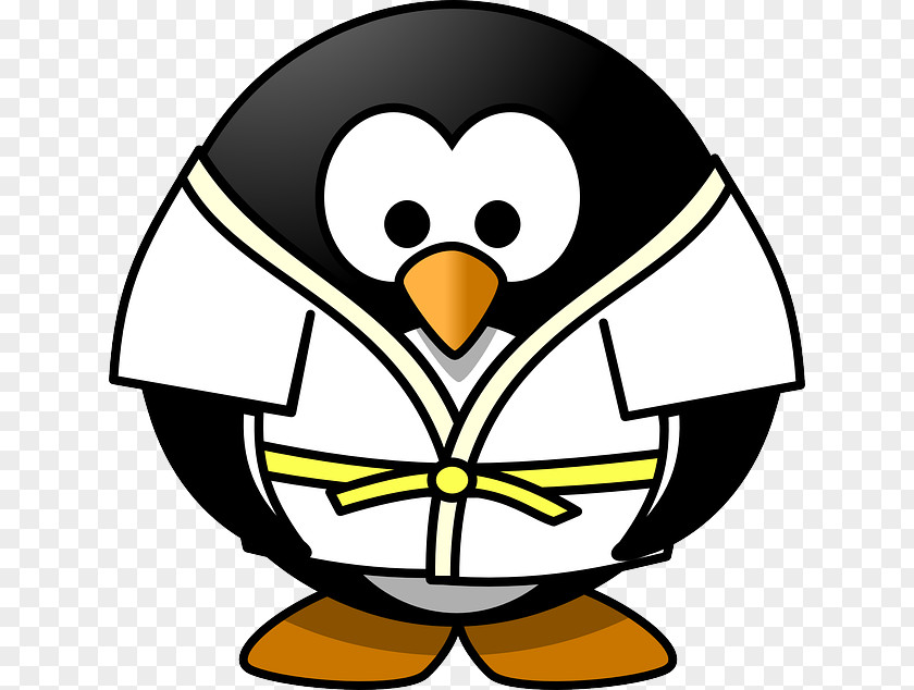 Penguin Judogi Clip Art PNG