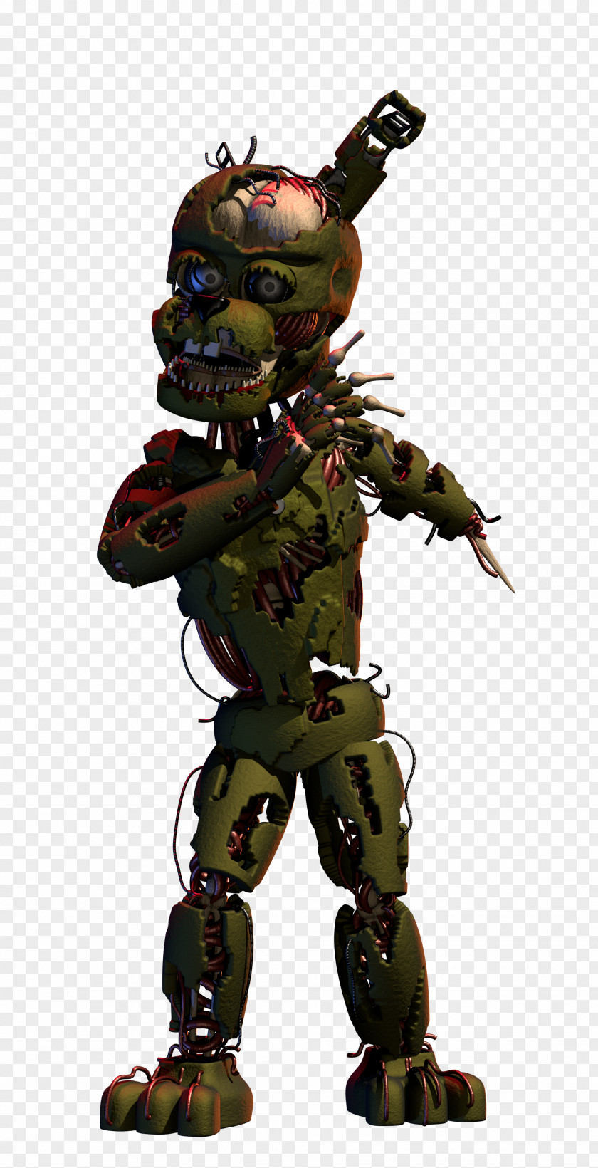 Withered Leaf Five Nights At Freddy's Video Jump Scare Art PNG