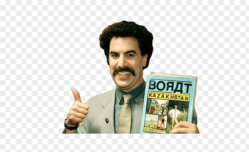 Actor Sacha Baron Cohen Borat Sagdiyev Kazakhstan Comedian PNG