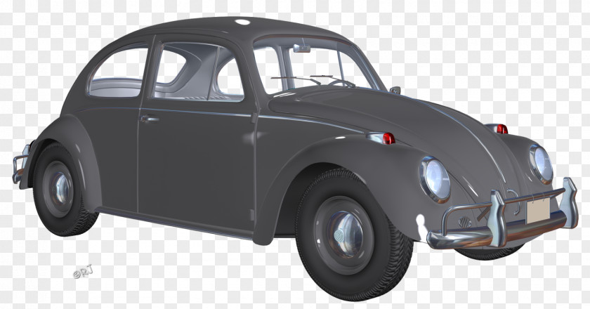 Car Volkswagen Beetle City Model PNG