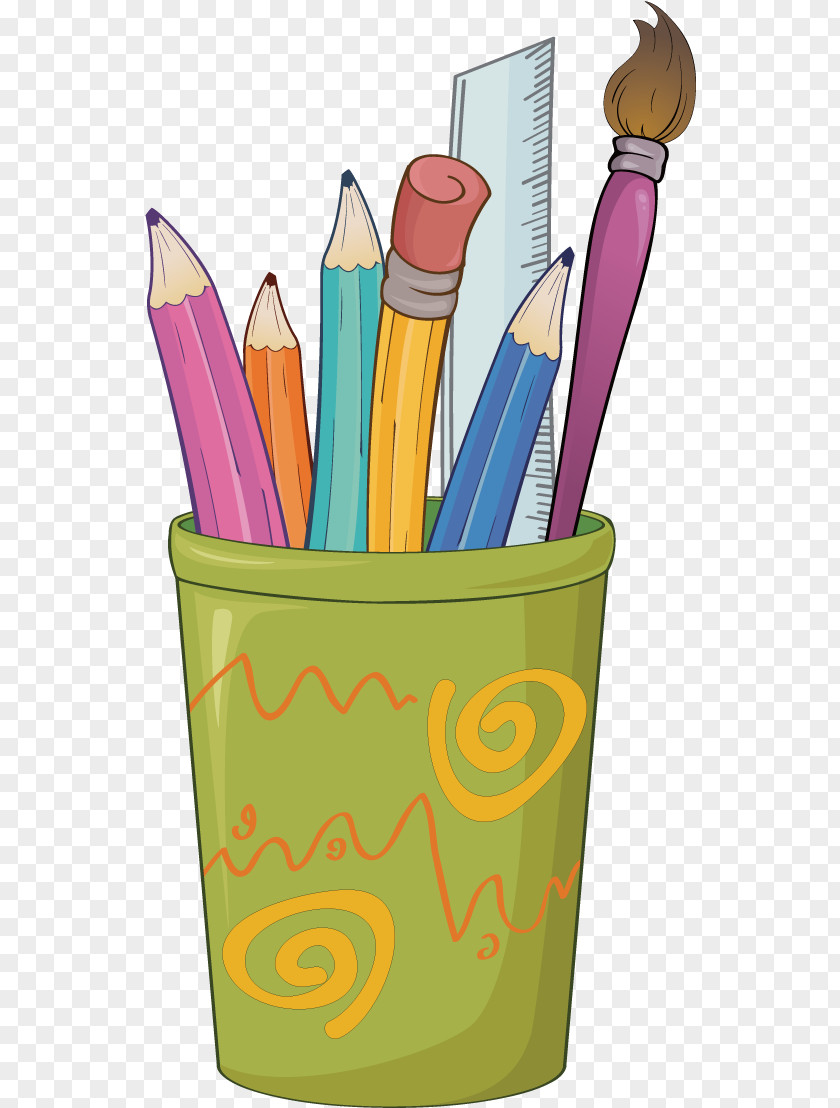 Crayon Drawing Colored Pencil School Image PNG