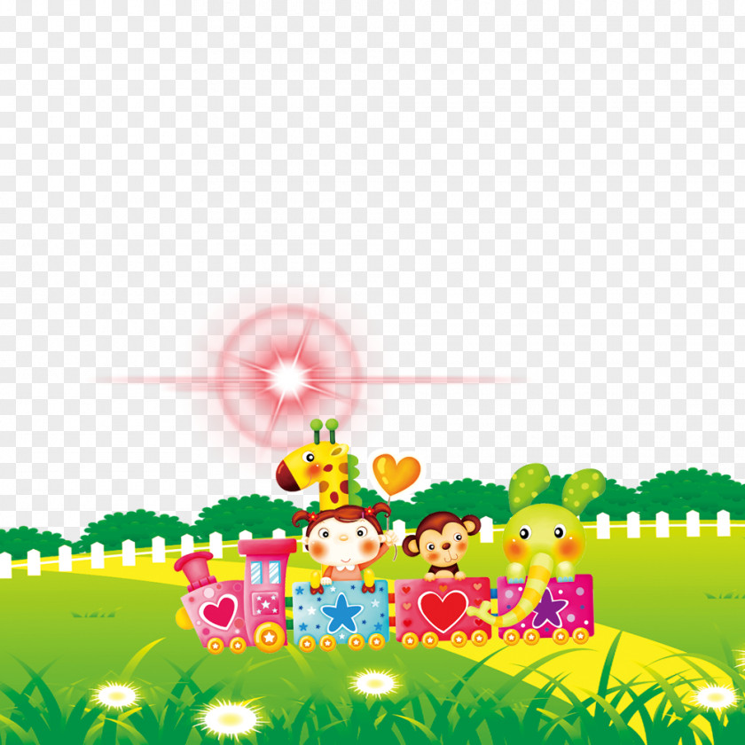 Grass Cartoon Characters Animation Illustration PNG