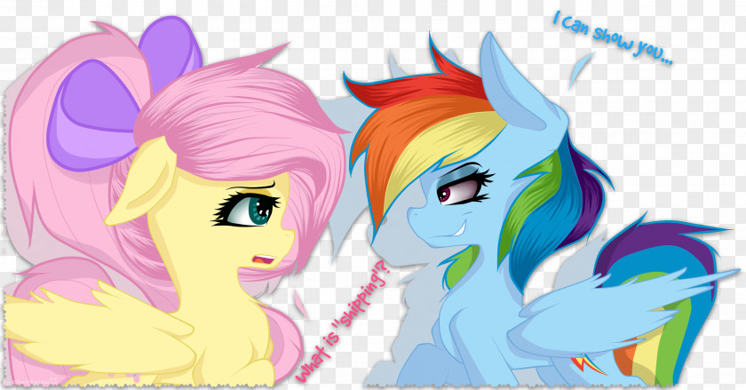 Magic Glow Pony Rainbow Dash Fluttershy Ship Cargo PNG