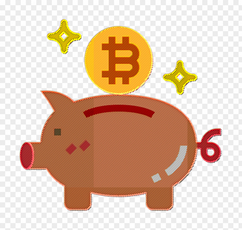 Piggy Bank Icon Bitcoin PNG