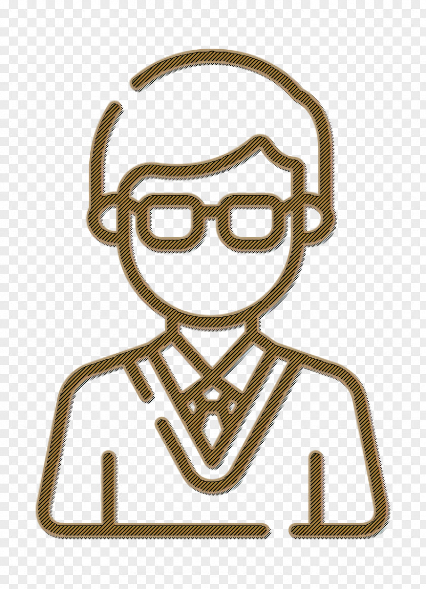 Profession Avatars Icon Teacher PNG