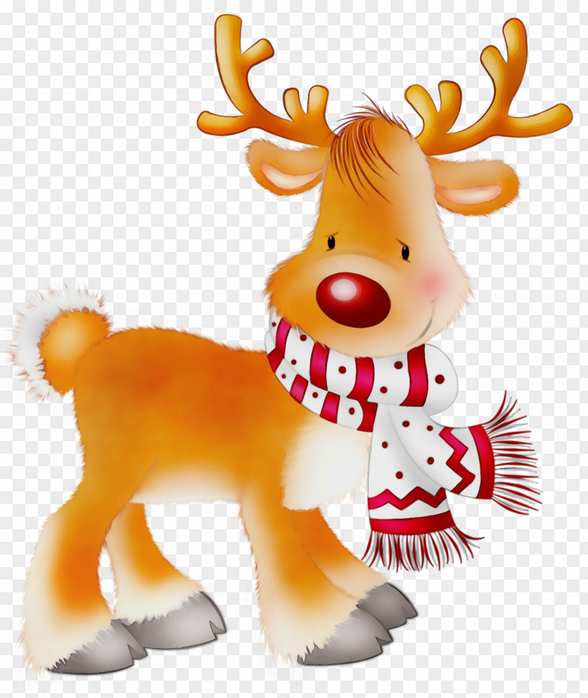 Stuffed Toy Reindeer PNG