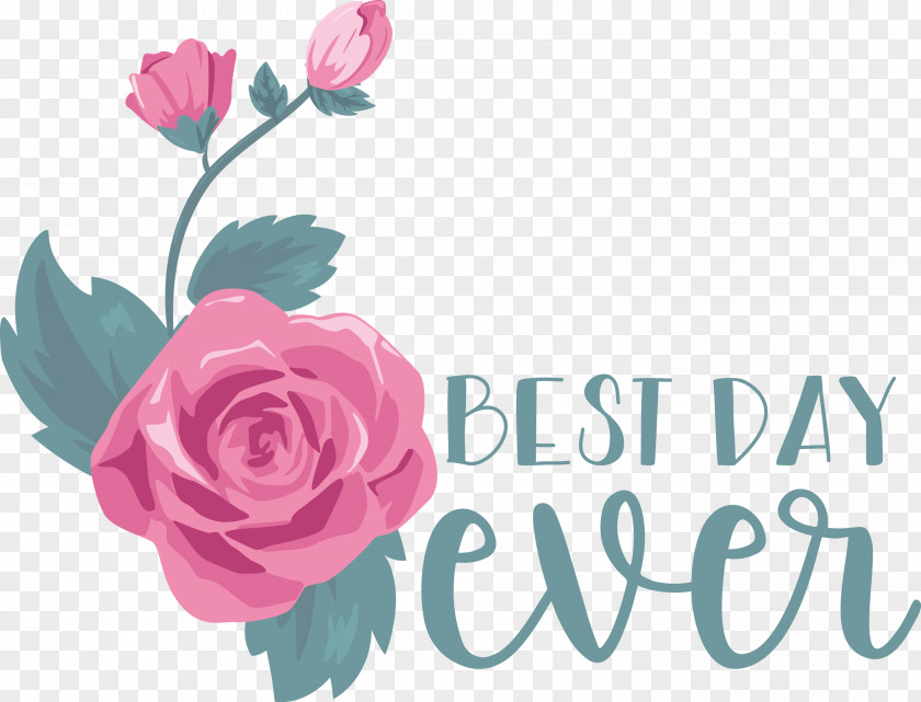 Best Day Ever Wedding PNG