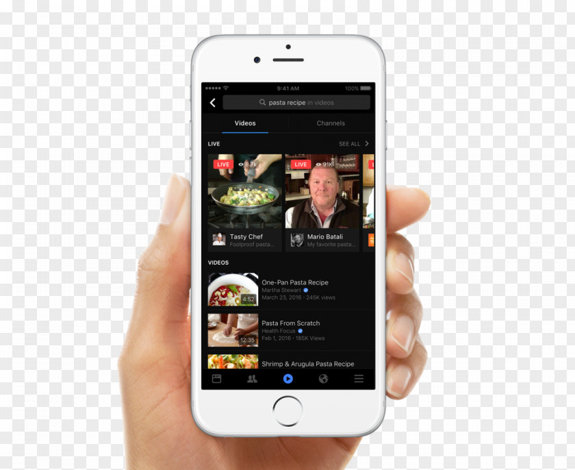 Fb Live Video Facebook Mobile App Phones PNG
