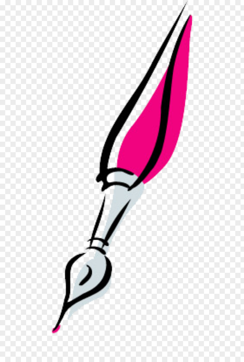 Hand-painted Pen Fountain Stationery Clip Art PNG