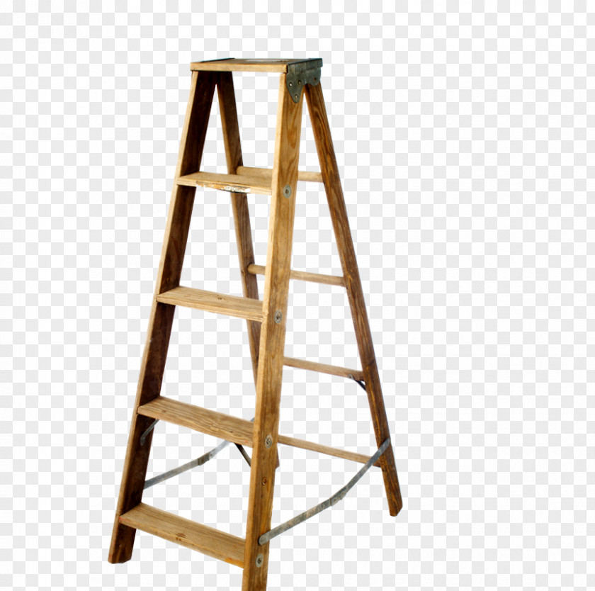 Ladder Michigan Wood Step Scaffolding Stock Photography PNG