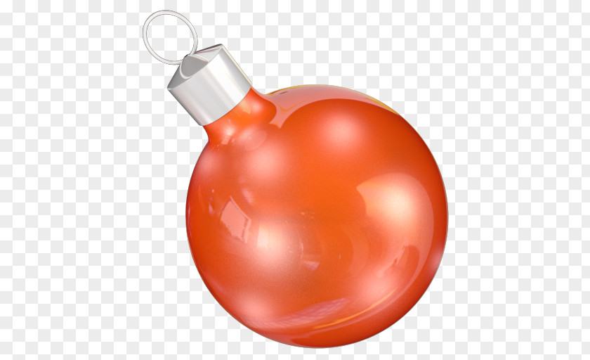 Sphere 01 Orange Christmas Ornament Fruit PNG