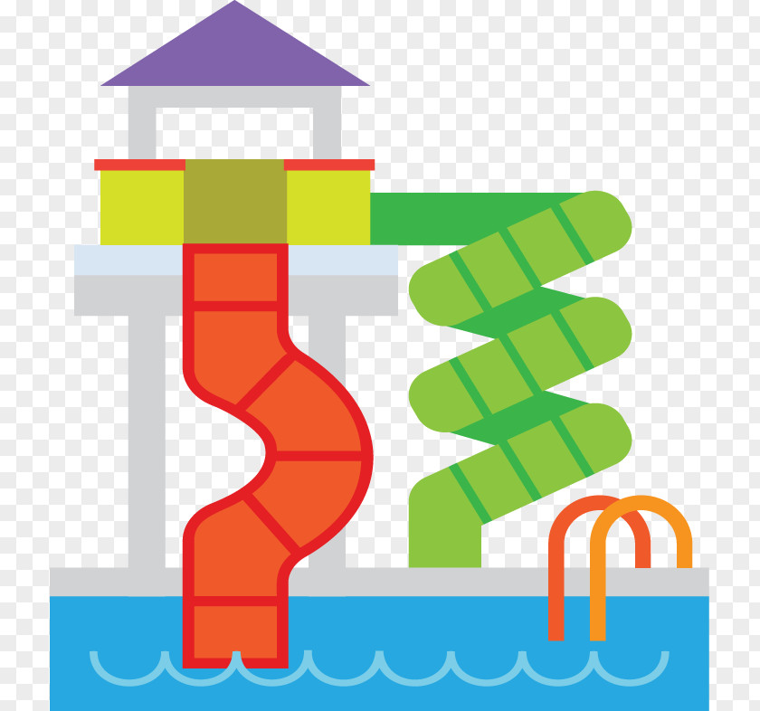 Water Play City Park Slide Clip Art PNG