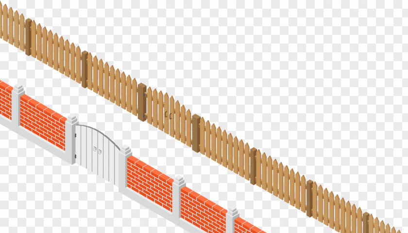Architecture Bahan Fence Cartoon PNG