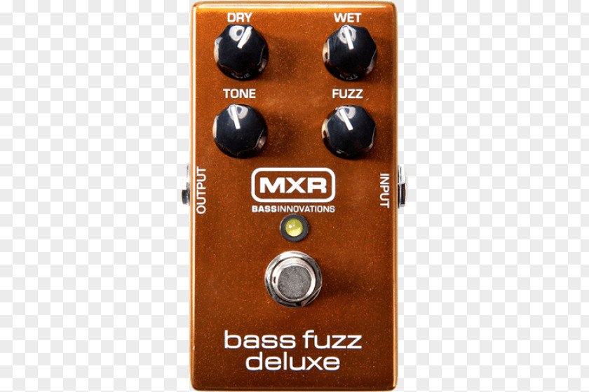 Bass Guitar Distortion Effects Processors & Pedals MXR Fuzz PNG