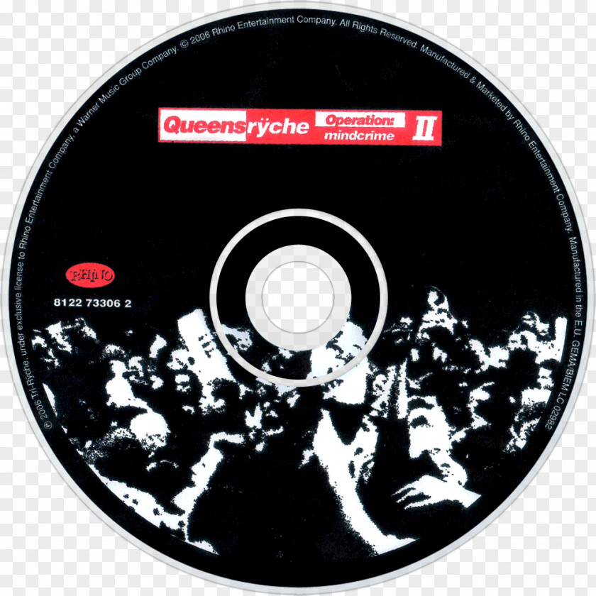 Mind Crime Compact Disc Queensrÿche Operation: Mindcrime II Q2K PNG