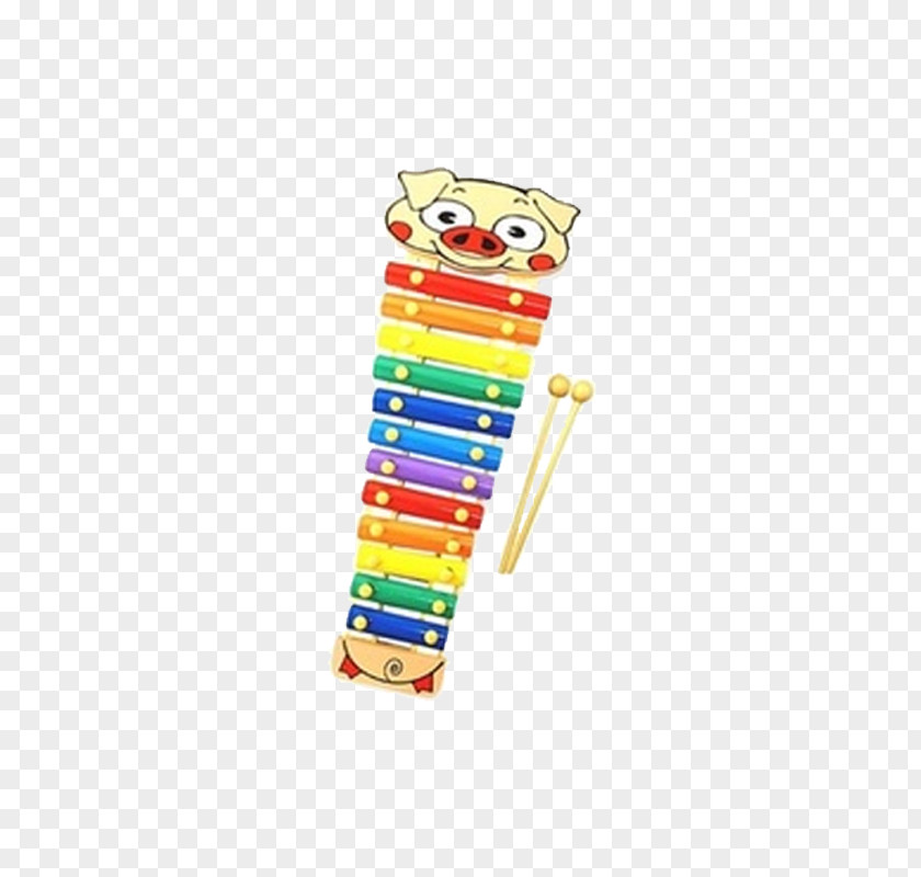 Pig Xylophone Icon PNG