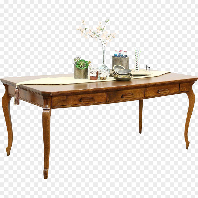 Table Writing Desk Hutch Computer PNG