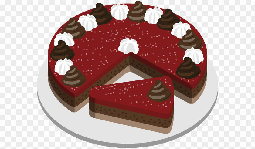 Chocolate Cake Fruitcake Torte Wedding Cream PNG