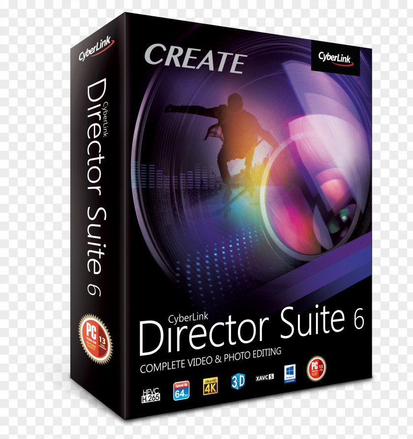 CyberLink PowerDirector Ultra Video Editing Software PNG