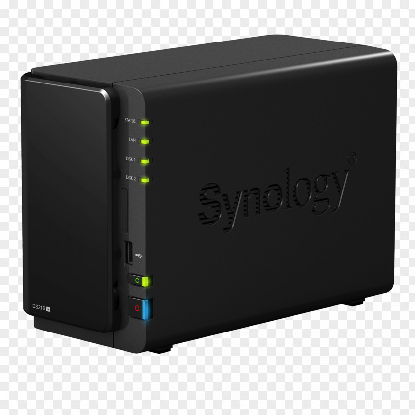 Synology DiskStation DS216+ Network Storage Systems Disk Station II Inc. PNG