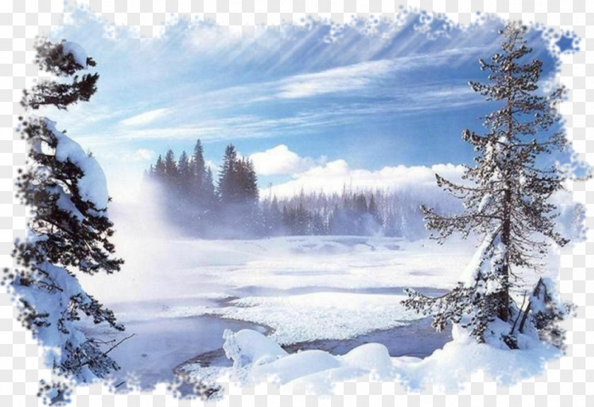 Winter Snow Desktop Wallpaper Blog PNG