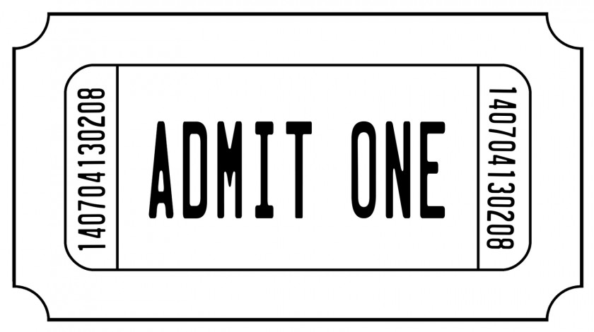 Admission Ticket Cliparts Cinema Royalty-free Clip Art PNG
