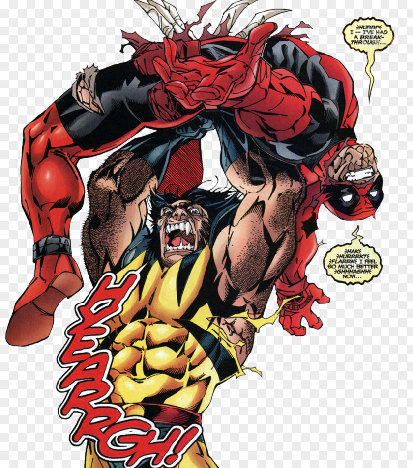 Chimichanga Wolverine And Deadpool Kills The Marvel Universe Comics PNG