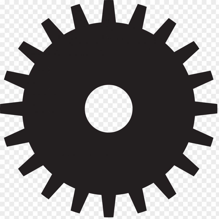 Gear Icon Half Clip Art Discounts And Allowances Sales PNG