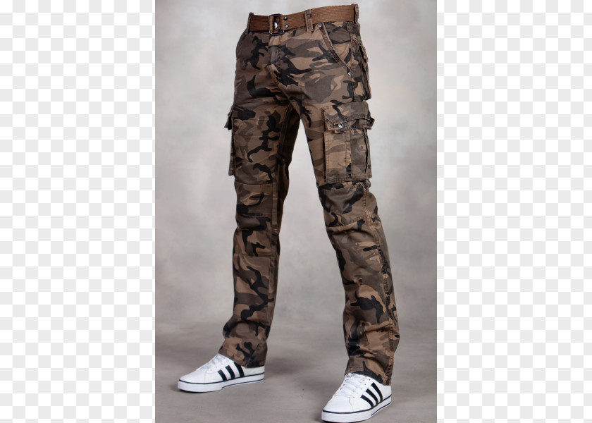 Jeans Cargo Pants Belt Pocket PNG