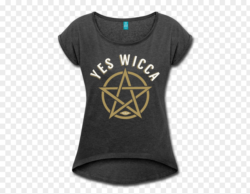 T-shirt Pentagram Pentacle Wicca Symbol PNG