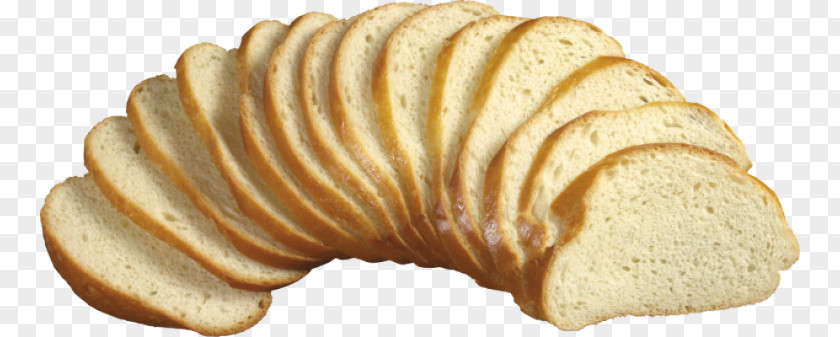 Bread White Zwieback Bakery Sliced PNG