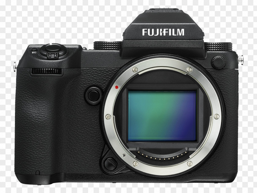 Camera Fujifilm Mirrorless Interchangeable-lens Photography Medium Format PNG