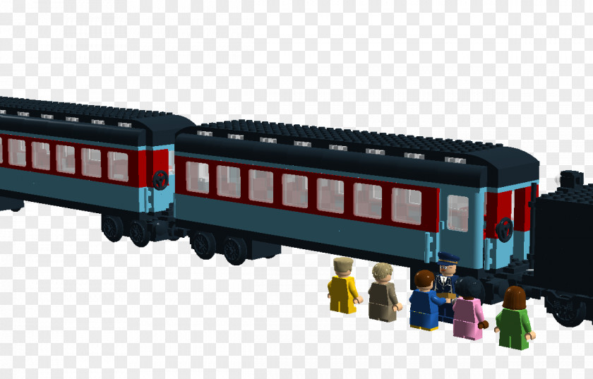 Express Train Pere Marquette Railway Steam Locomotive No. 1225 Railroad Car Lego Trains Ideas PNG