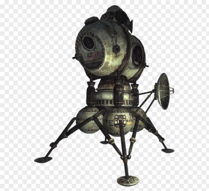 Fallout 3 Lunokhod Programme Lander Wiki PNG