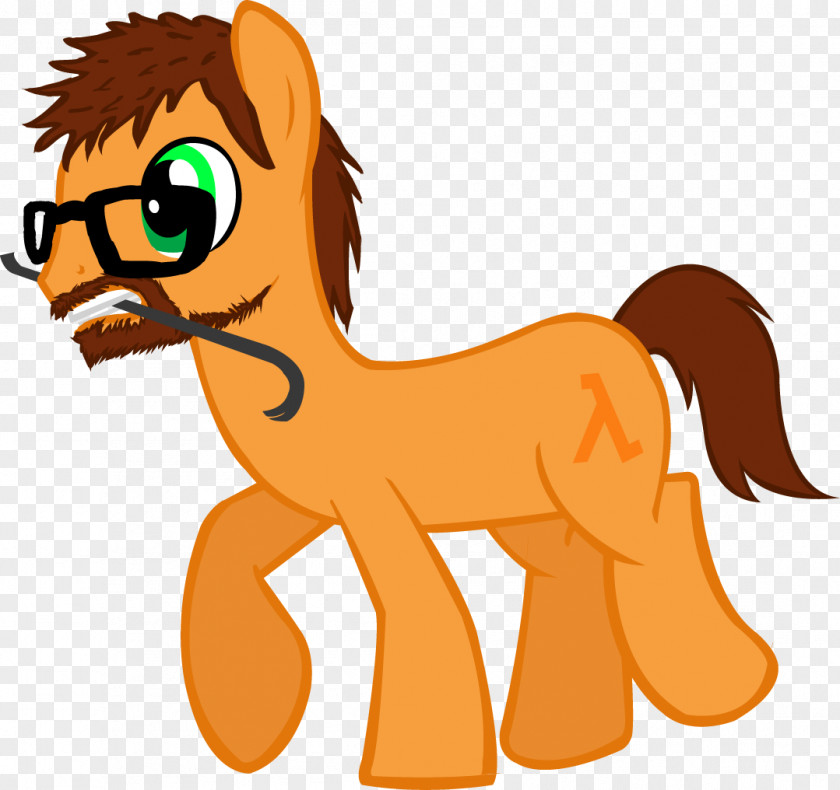 Half Life My Little Pony Mustang Mane Cat PNG
